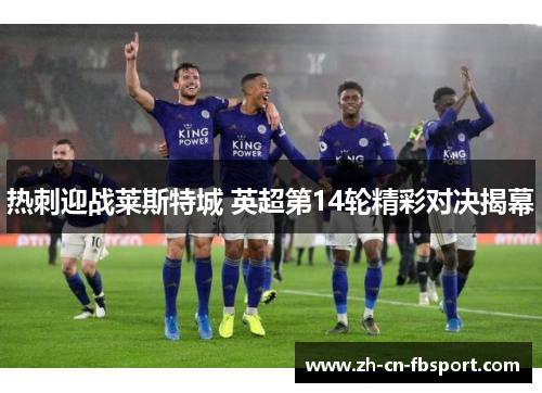 热刺迎战莱斯特城 英超第14轮精彩对决揭幕