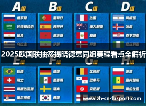 2025欧国联抽签揭晓德意同组赛程看点全解析
